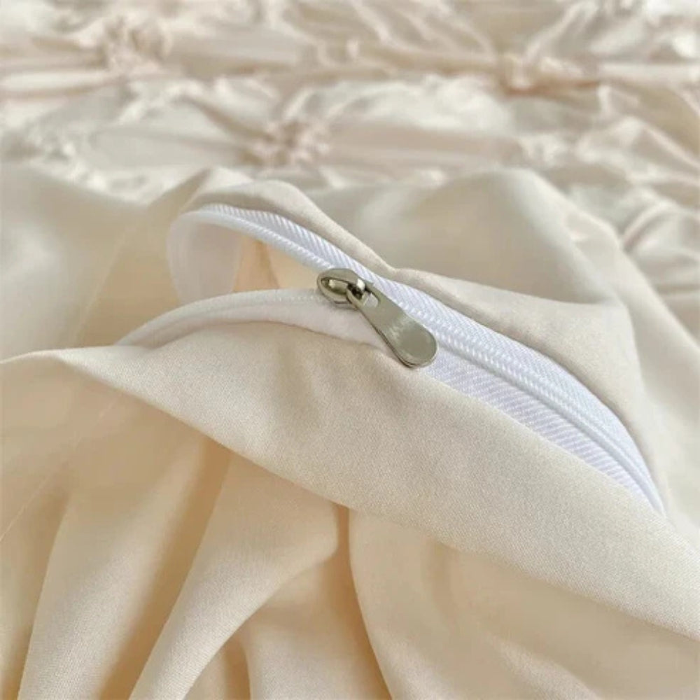 Ruffled Bloom Quilt Cover Set