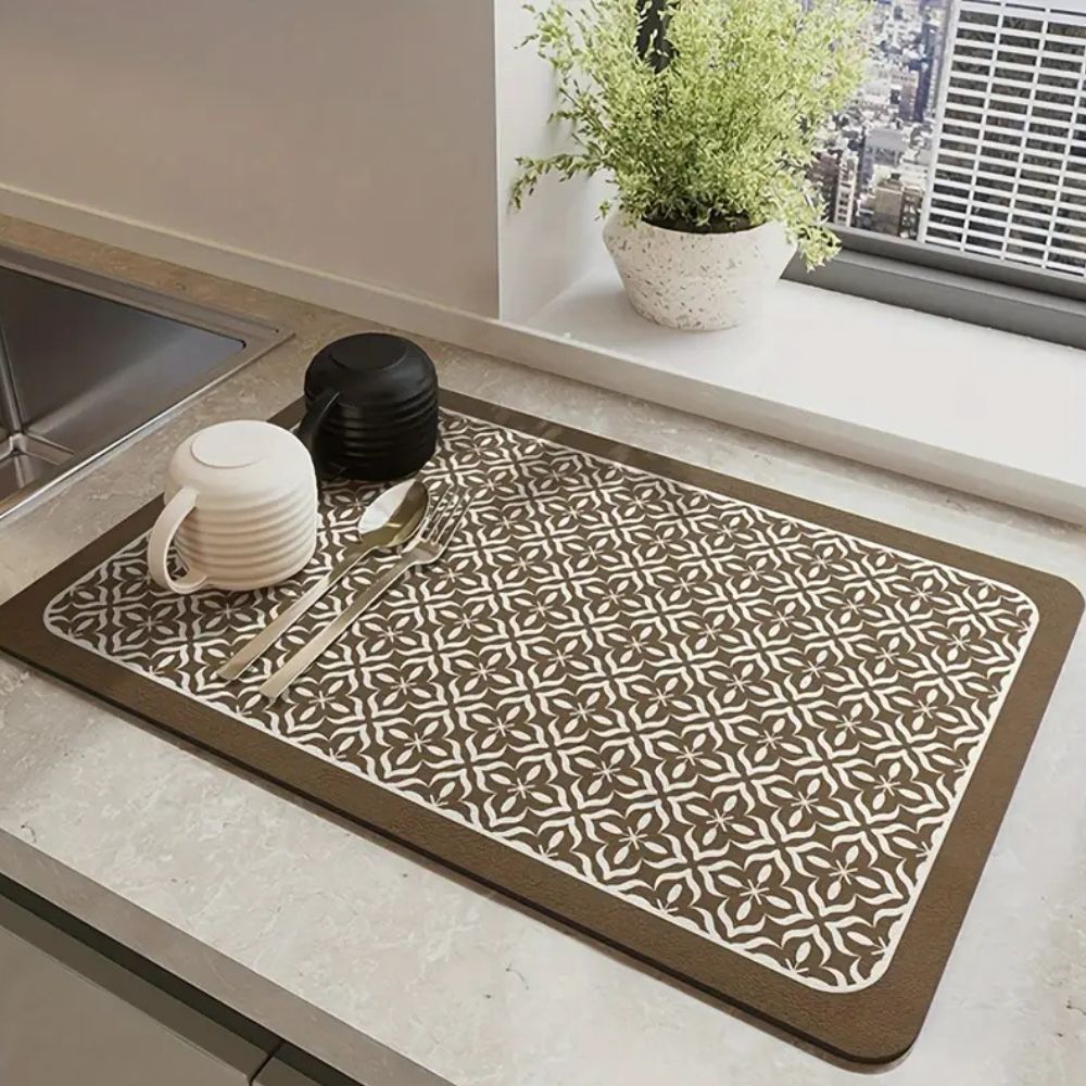 QuickDry Dish Mat