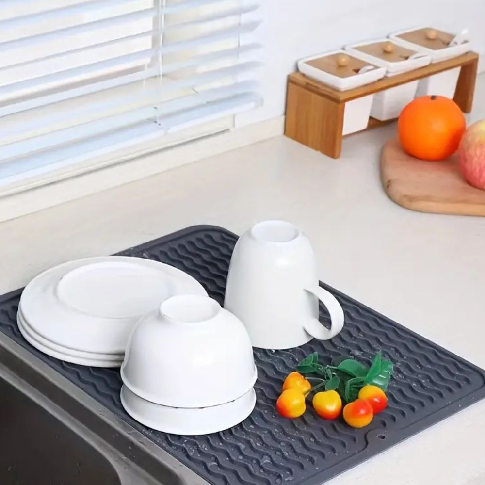 Modern Flow Dish Mat